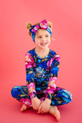 Load image into Gallery viewer, Neon Blooms Long Sleeve PJ's BDLJ - Jammie Session
