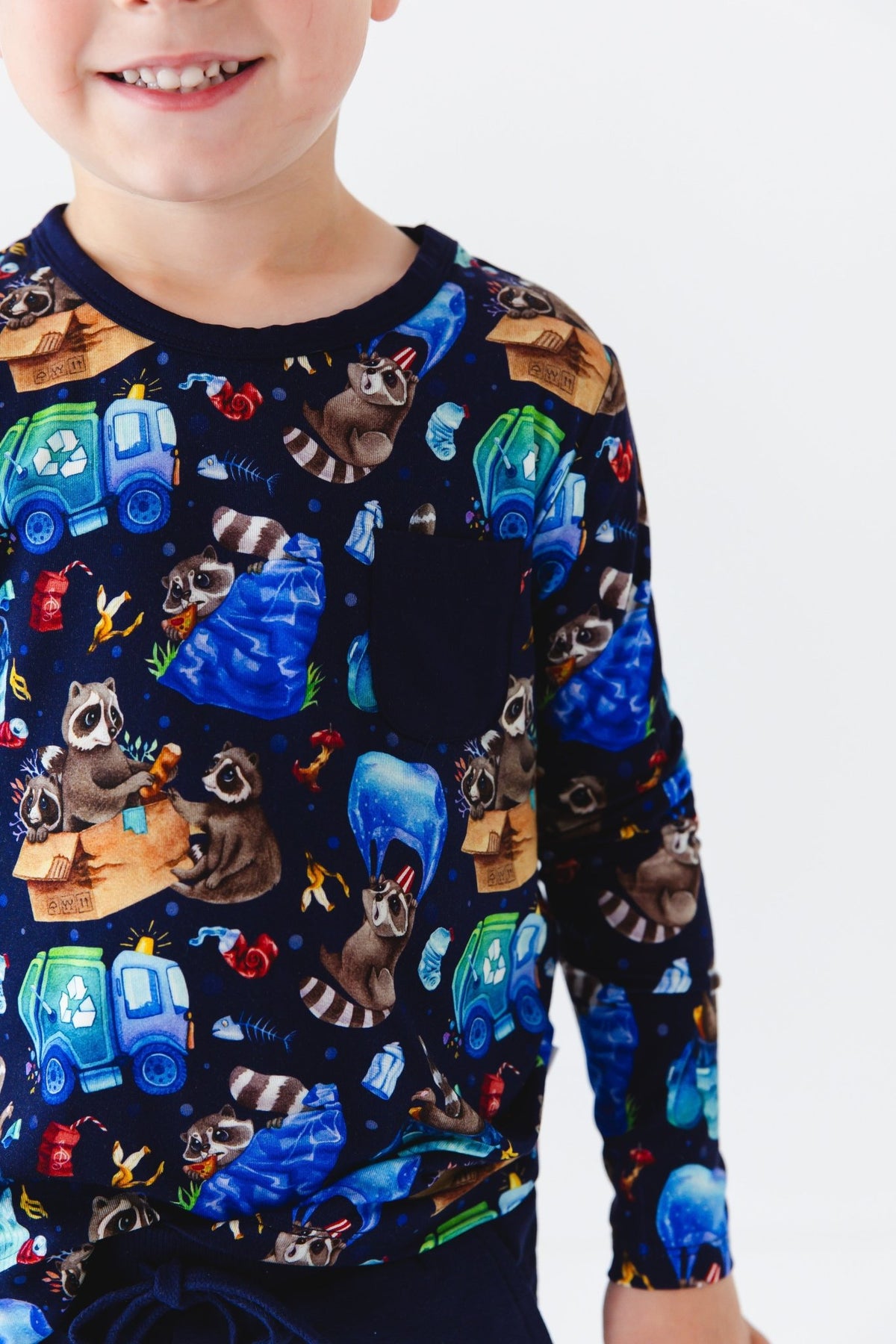 Nocturnal Nonsense Kids' Long Sleeve T-shirt - Jammie Session