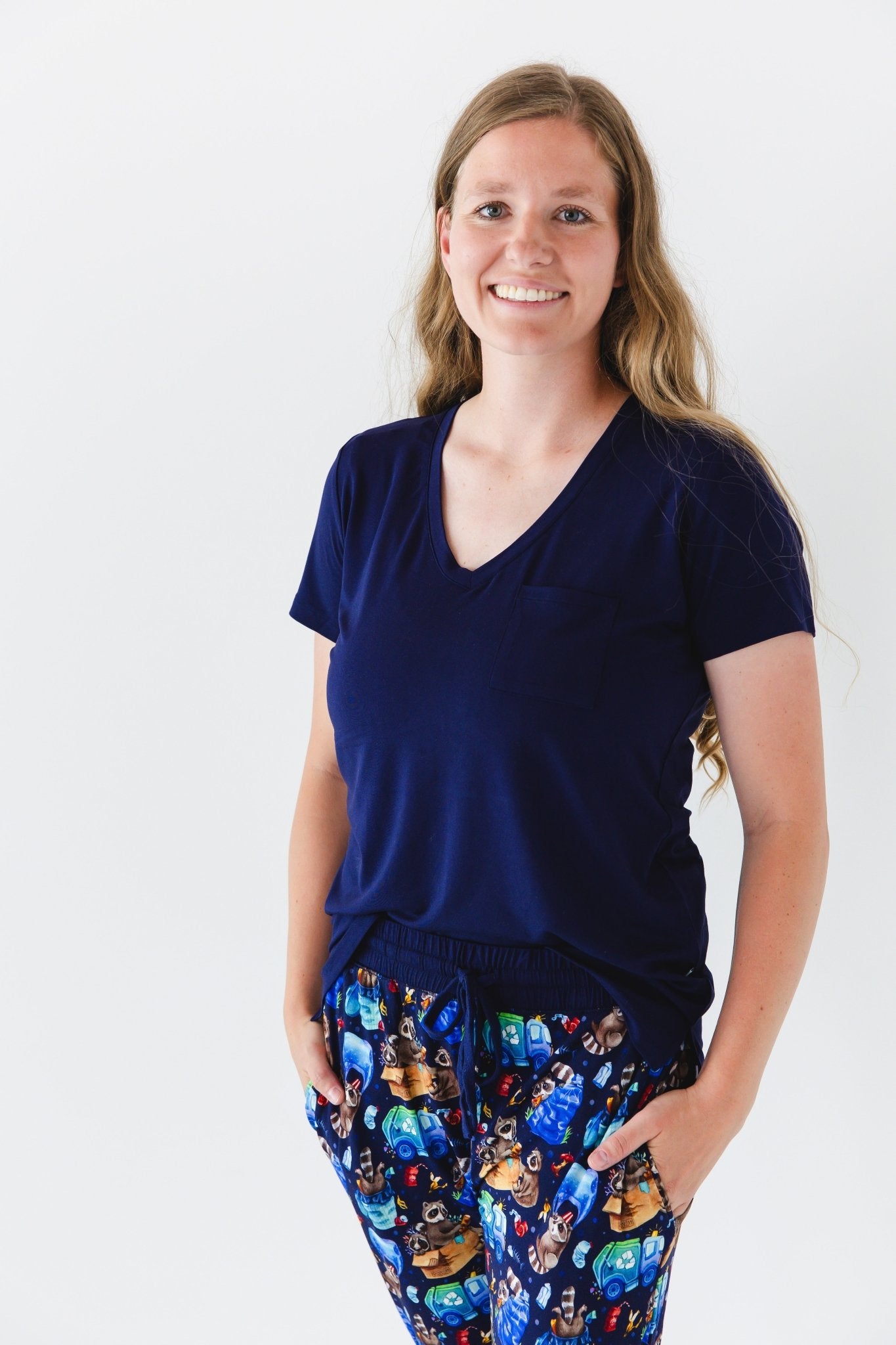 Nocturnal Nonsense Women's Solid Short Sleeve T-shirt - Jammie Session