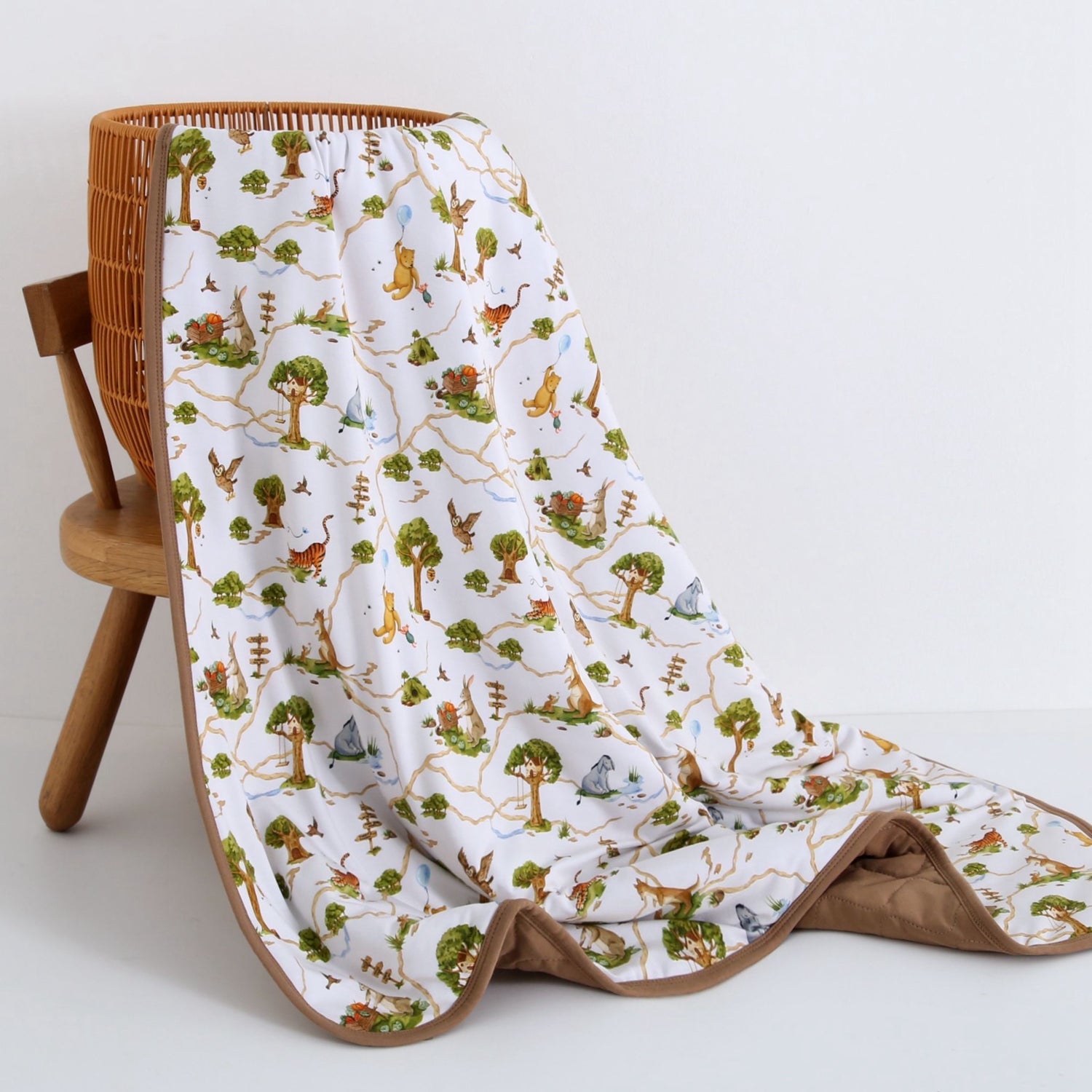 Oh Bother, It's Bedtime Adult Quilted Blanket - Jammie Session