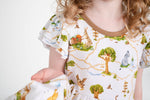 Oh Bother, It's Bedtime Big Kid Twirl Dress - Jammie Session