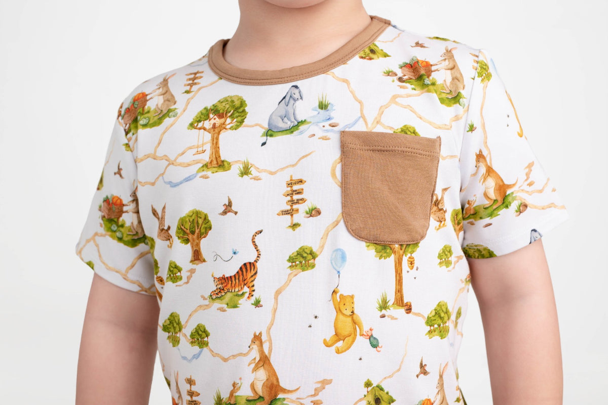 Oh Bother, It's Bedtime Kids' Short Sleeve T-shirt - Jammie Session
