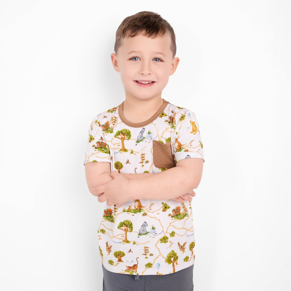 Oh Bother, It's Bedtime Kids' Short Sleeve T-shirt - Jammie Session