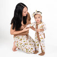 Load image into Gallery viewer, Oh Bother, It's Bedtime Ruffle Romper - Jammie Session
