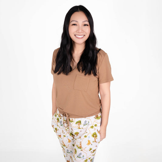 Oh Bother, It's Bedtime Women's Solid Short Sleeve T-shirt - Jammie Session