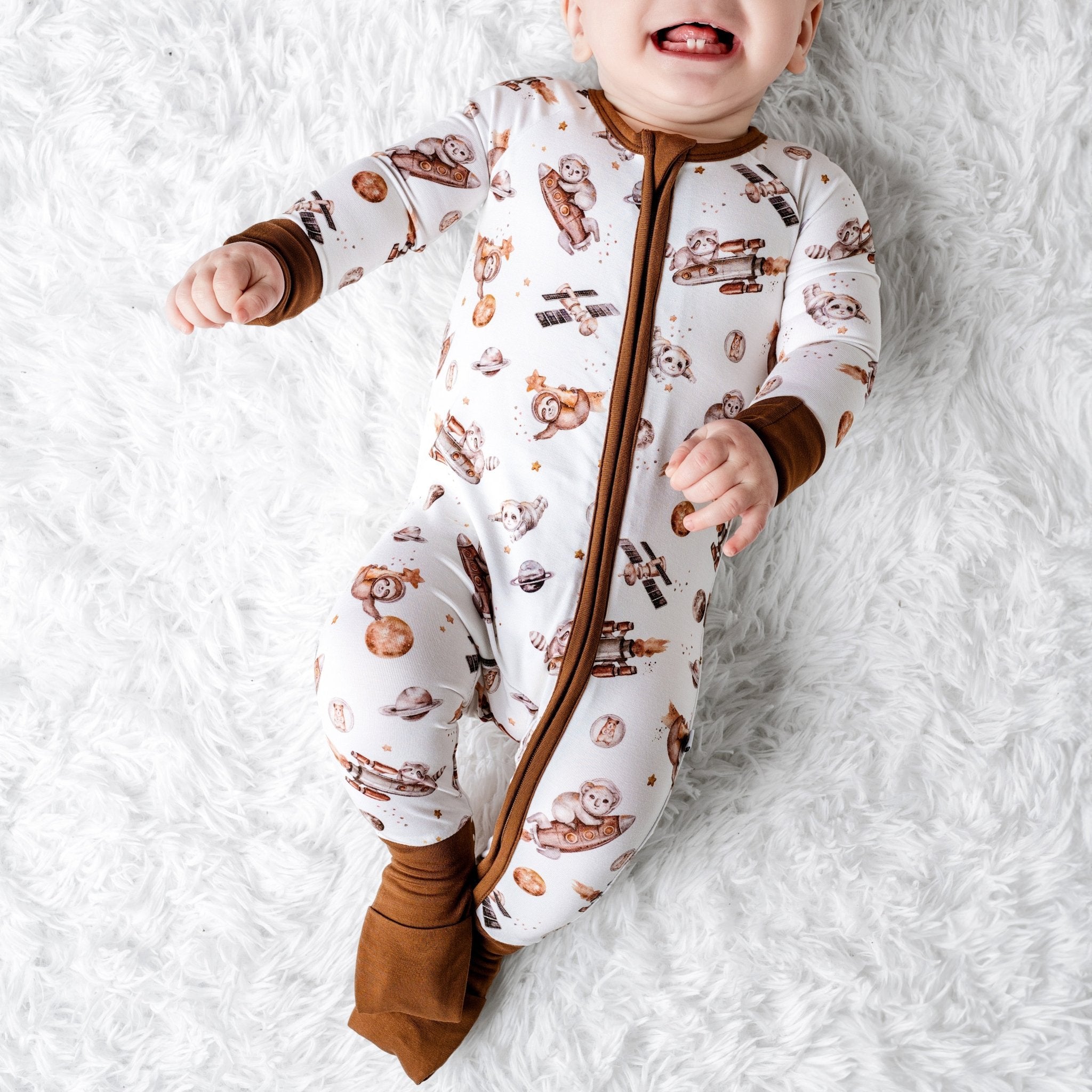 Outersloth (Space) Romper BDLJ - Jammie Session