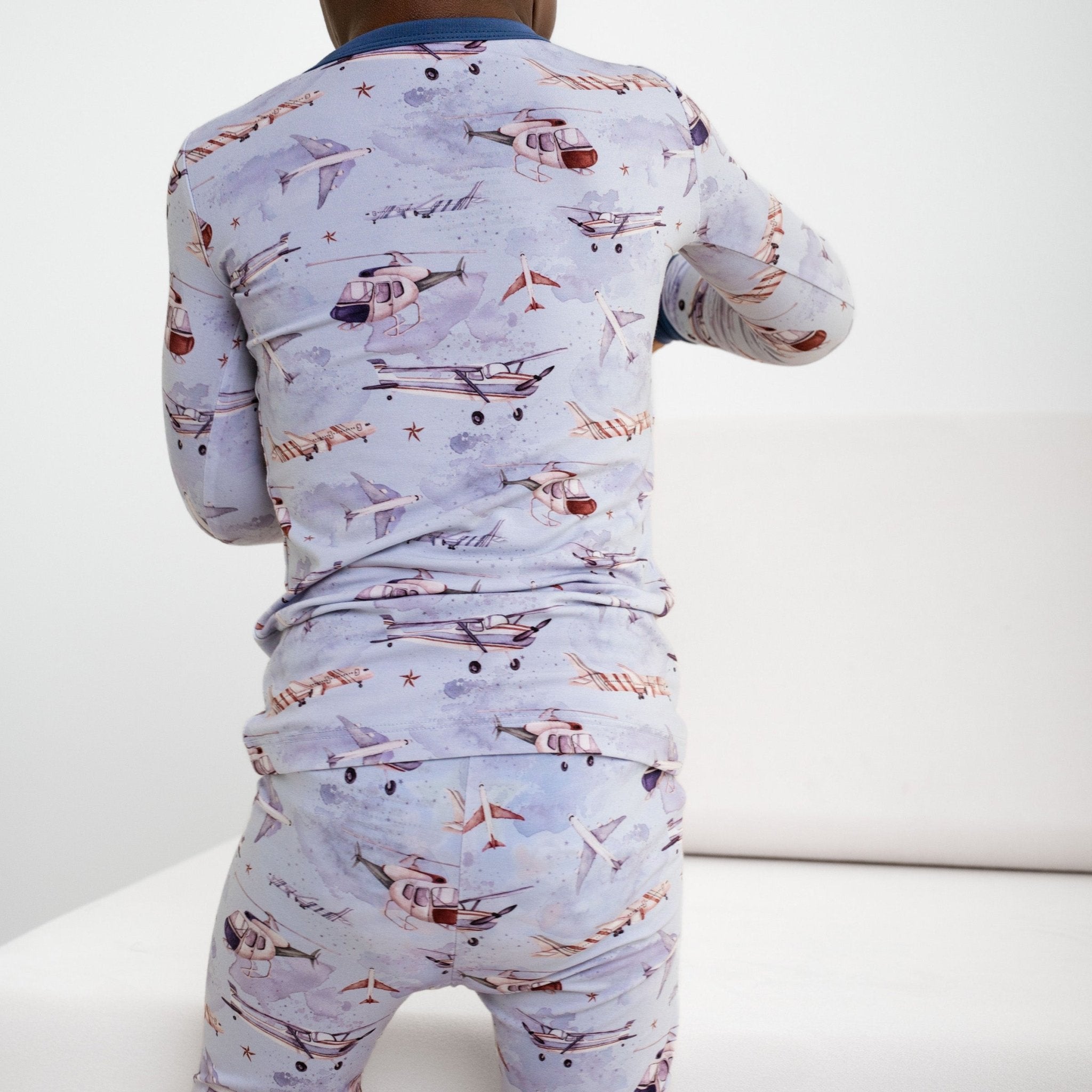 Plane & Simple (Airplanes) Long Sleeve PJ's BDLJ - Jammie Session
