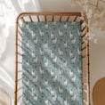 Load image into Gallery viewer, Prickly Llama Crib Sheet BDLJ - Jammie Session
