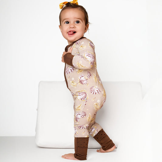 Raccoon Rascals Romper BDLJ - Jammie Session