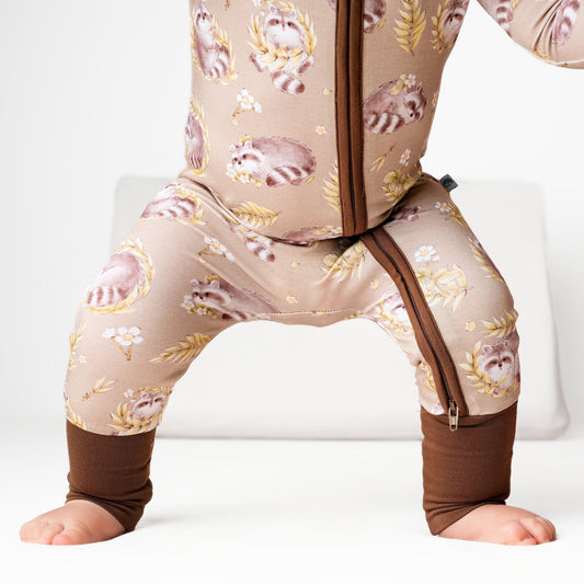 Raccoon Rascals Romper BDLJ - Jammie Session
