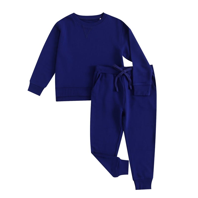 Royal Blue Kids Jogger Set - Jammie Session