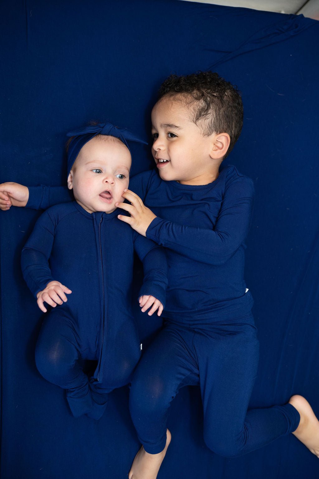 Royal Blue Long Sleeve PJ's - Jammie Session