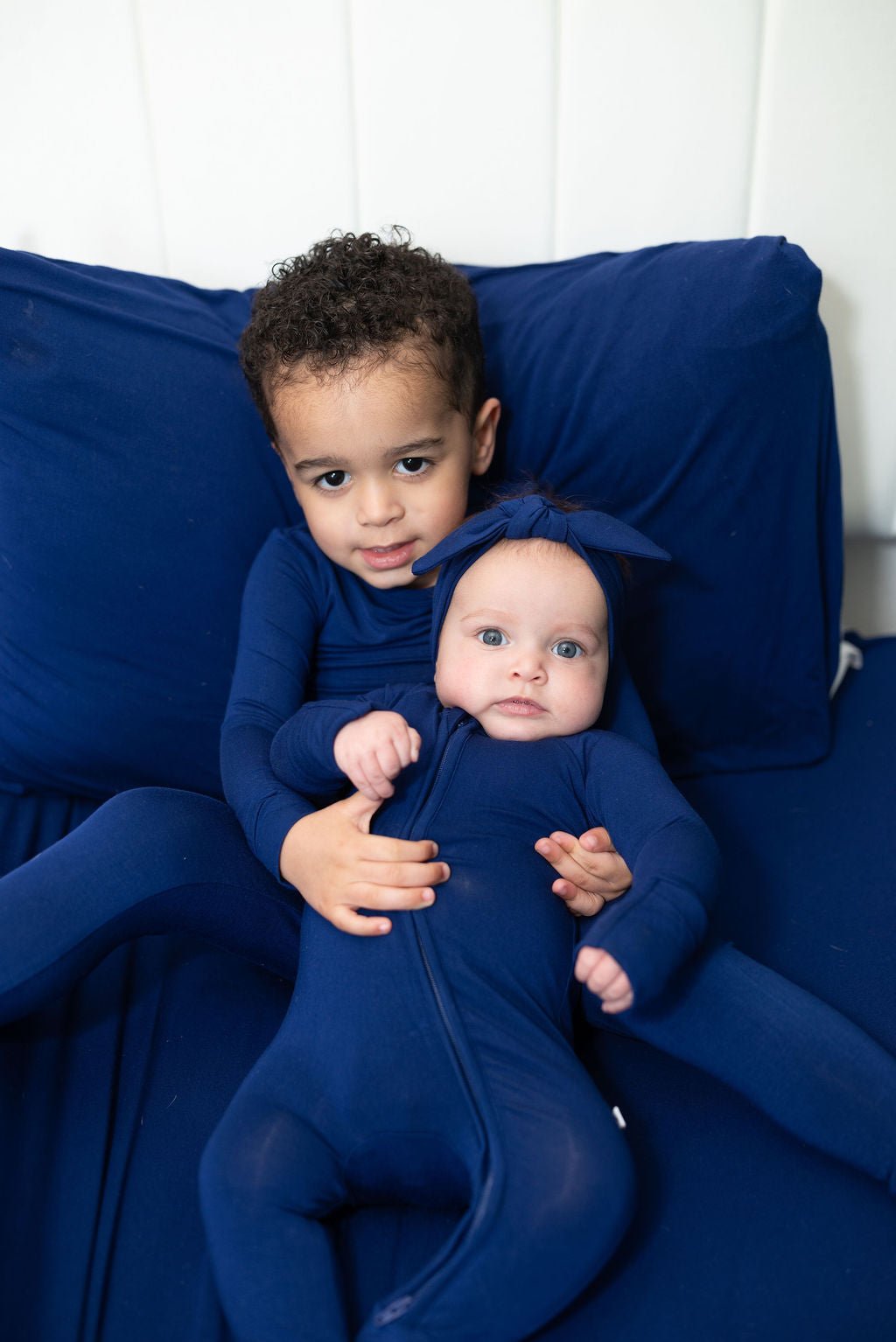Royal Blue Romper - Jammie Session
