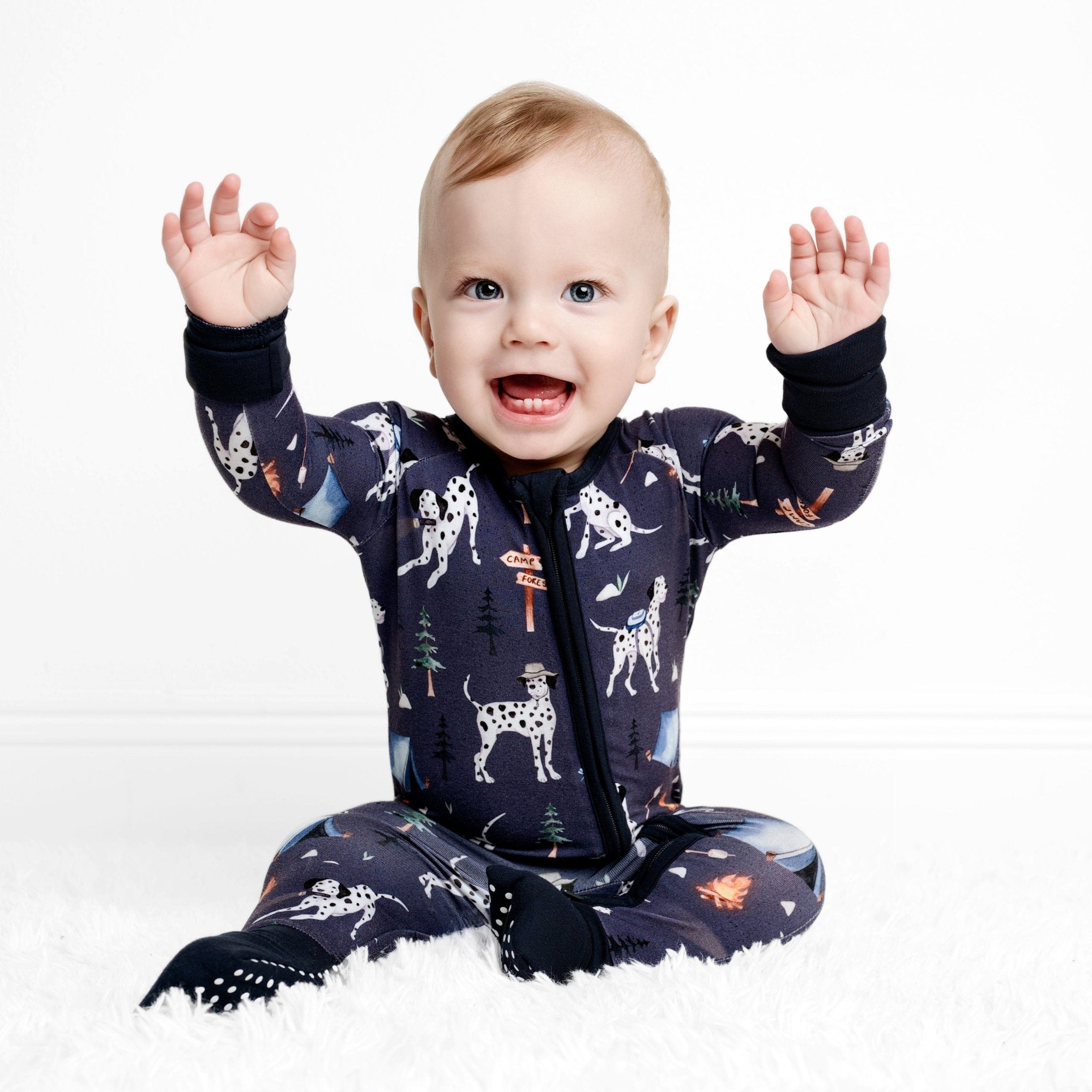 Ruffin' It Romper BDLJ - Jammie Session