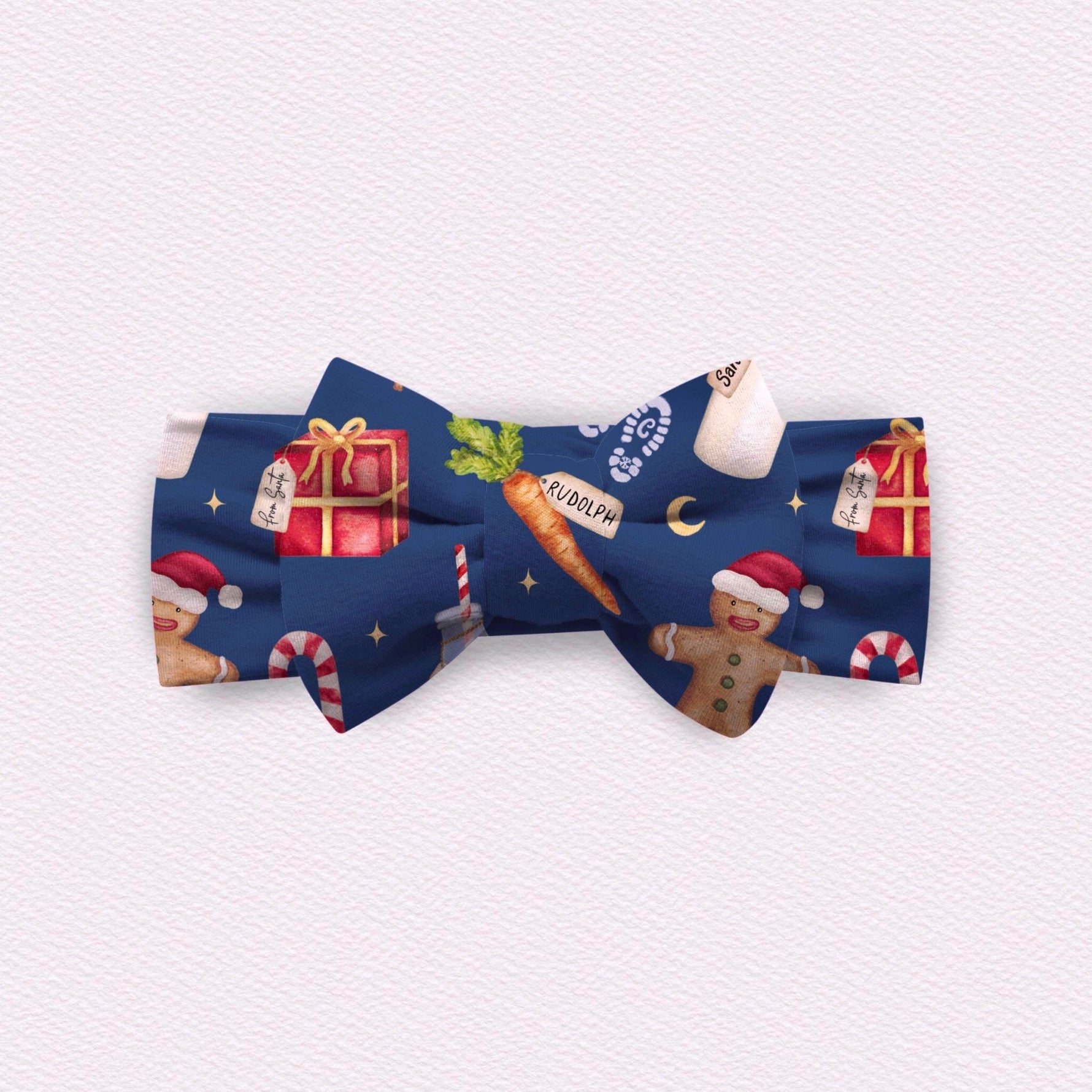 Santa’s Treats Bow - Jammie Session