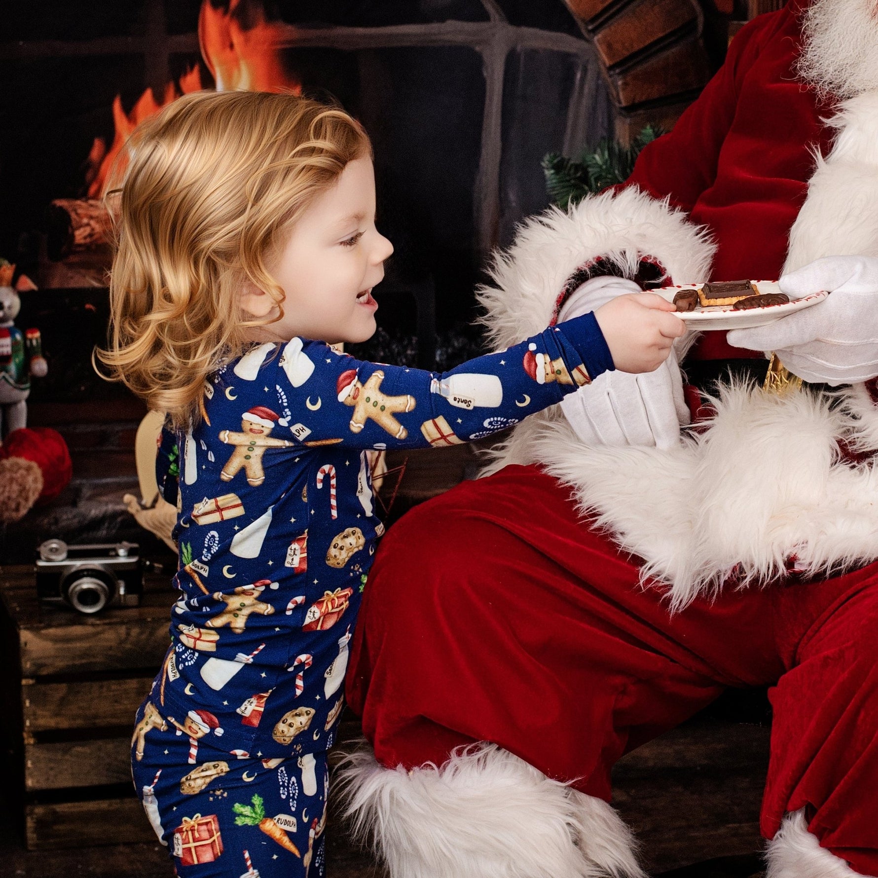 Santa’s Treats Long Sleeve PJ's - Jammie Session