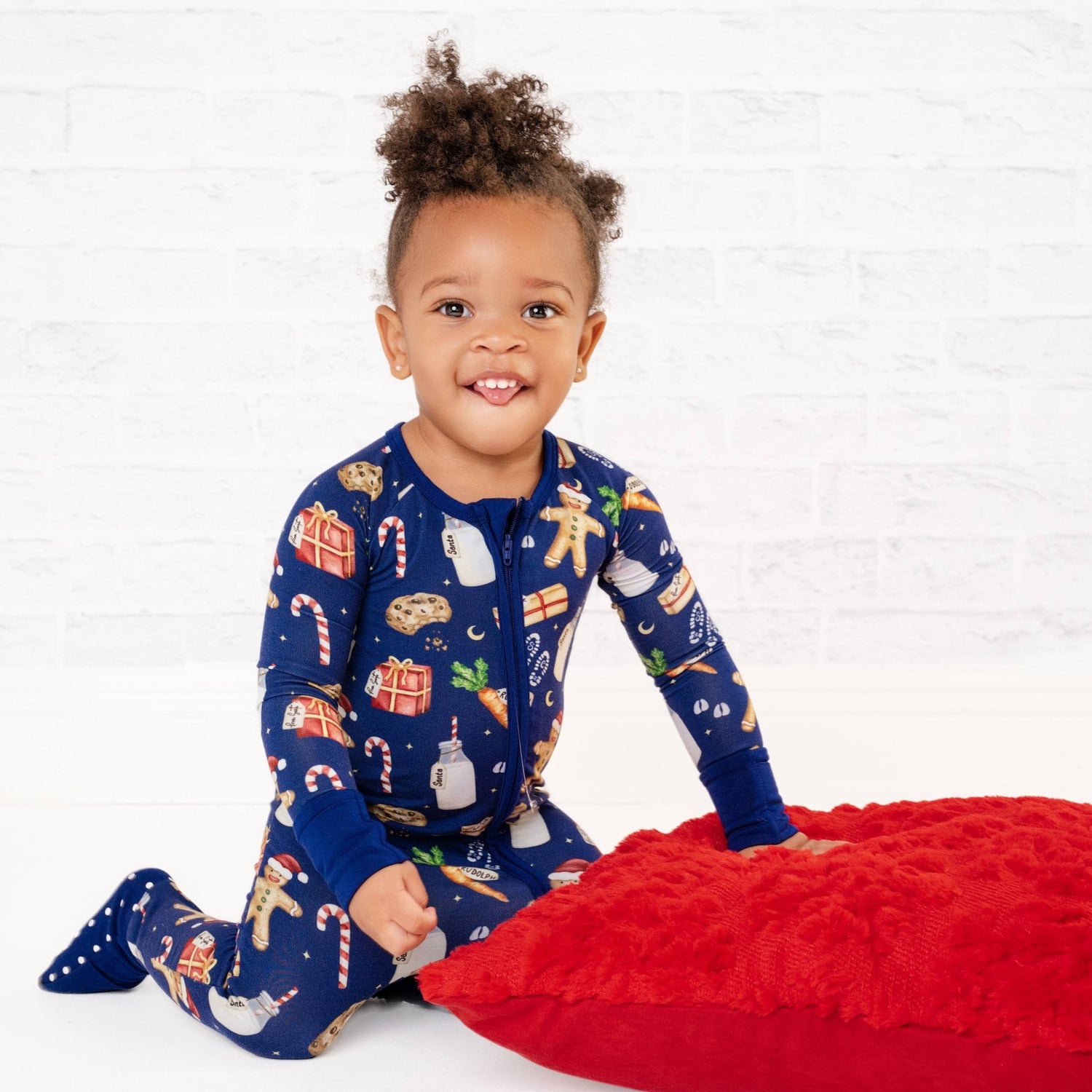 Santa’s Treats Romper - Jammie Session