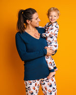 Scream & Sugar Women's Long Sleeve Shirt - Jammie Session