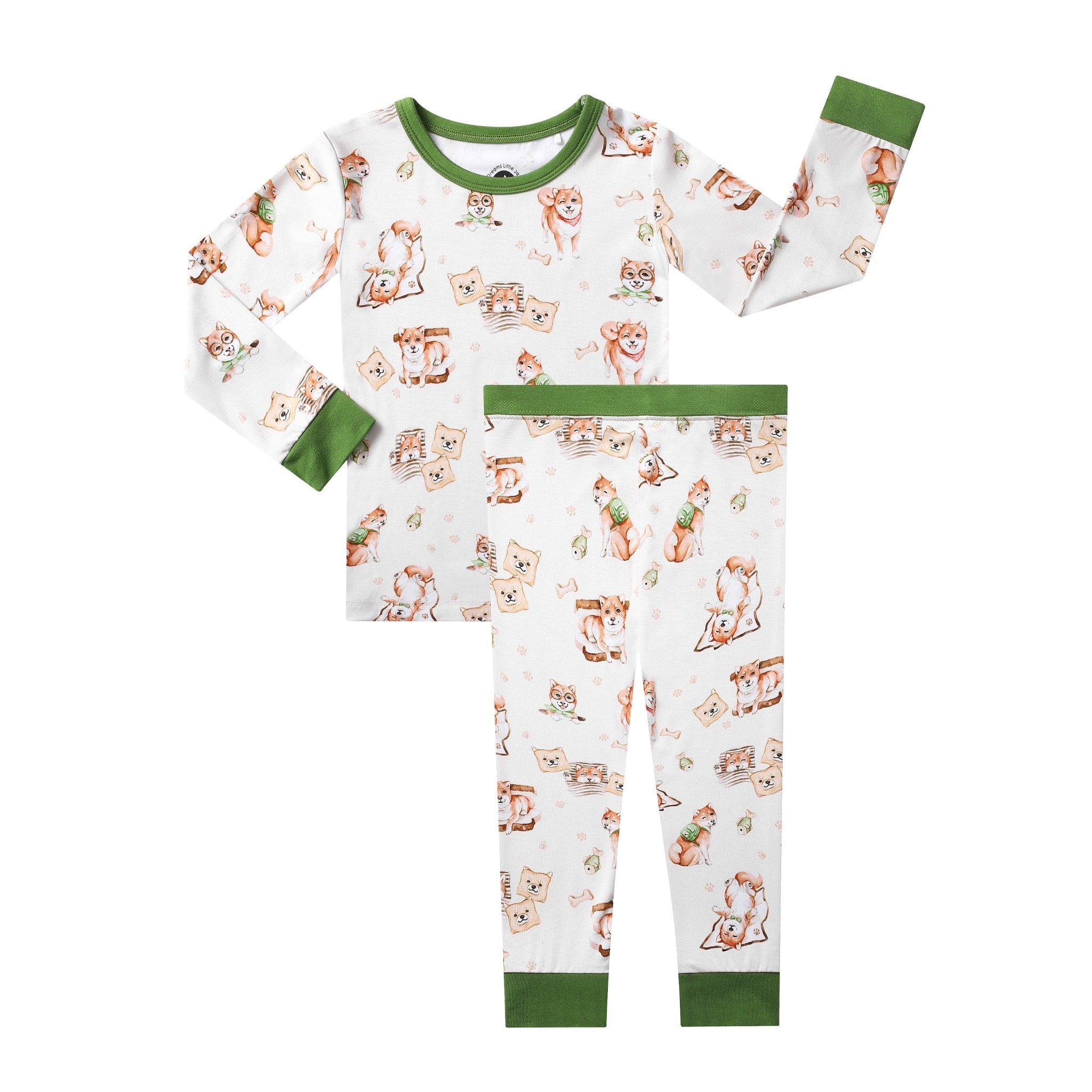 Silly Shibas Long Sleeve PJs BDLJ - Jammie Session