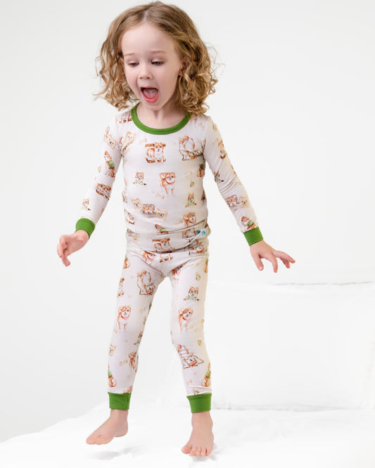 Silly Shibas Long Sleeve PJs BDLJ - Jammie Session