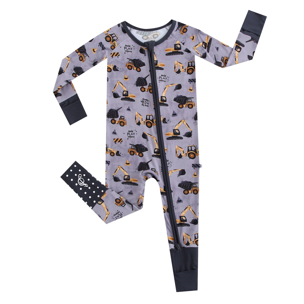 Snooze Crew Romper - Jammie Session