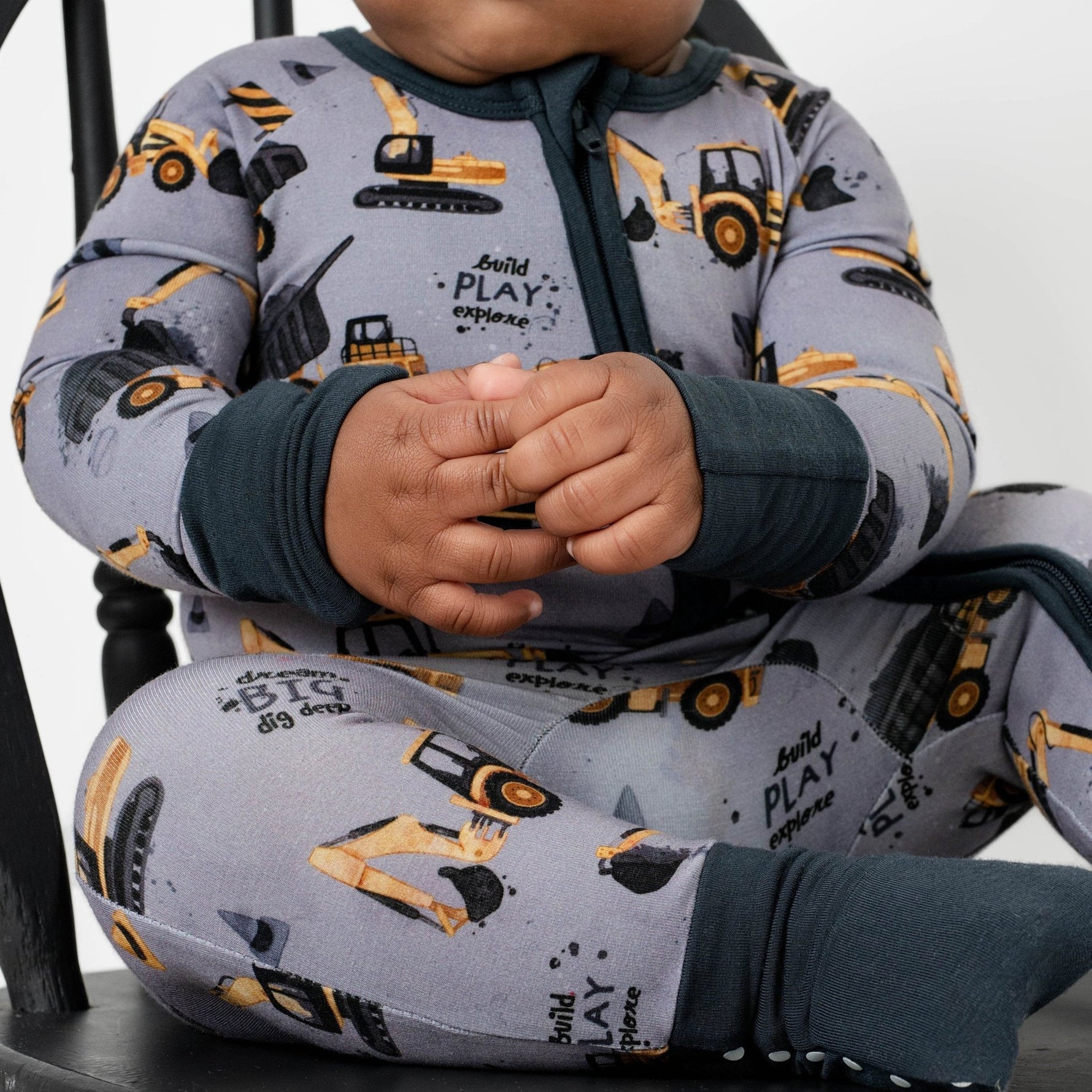 Snooze Crew Romper - Jammie Session