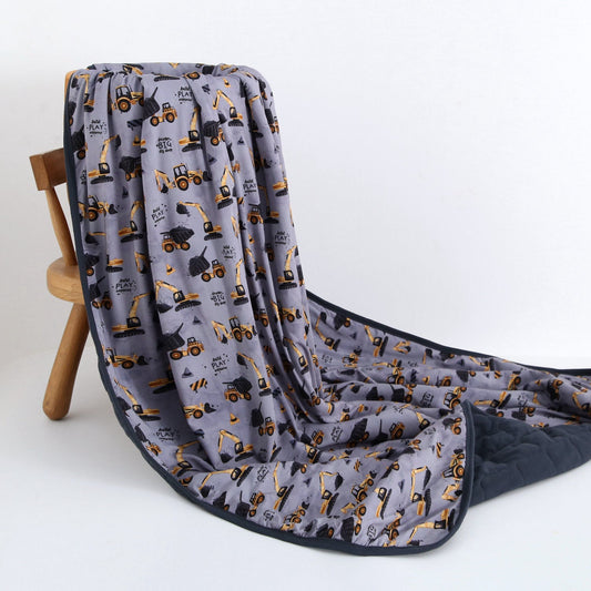 Snooze Crew Toddler Quilted Blanket - Jammie Session
