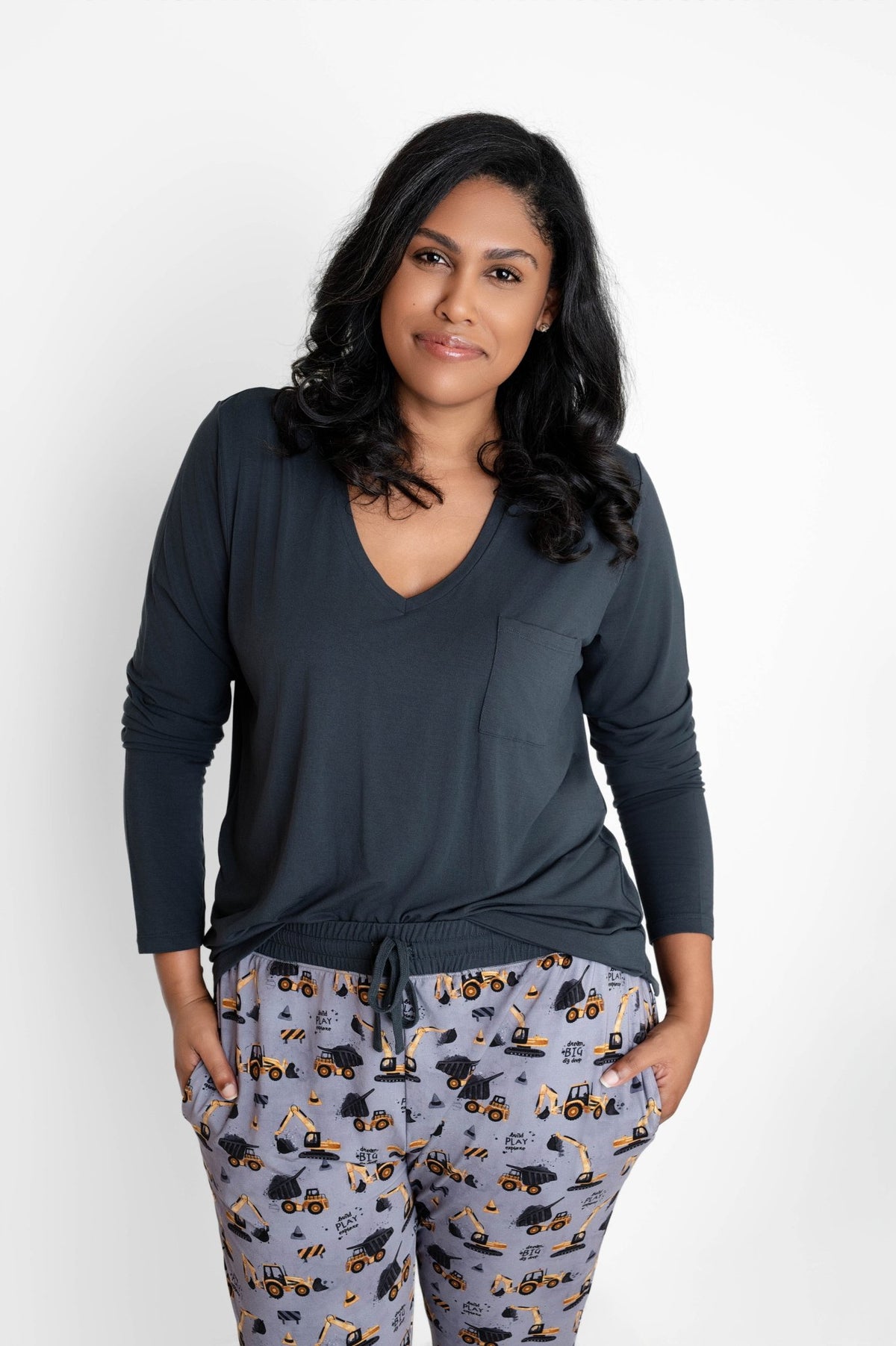 Snooze Crew Women's Long Sleeve Shirt - Jammie Session