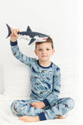 Load image into Gallery viewer, Some - Fin Special TENCEL™ Modal Long Sleeve PJ's - Jammie Session
