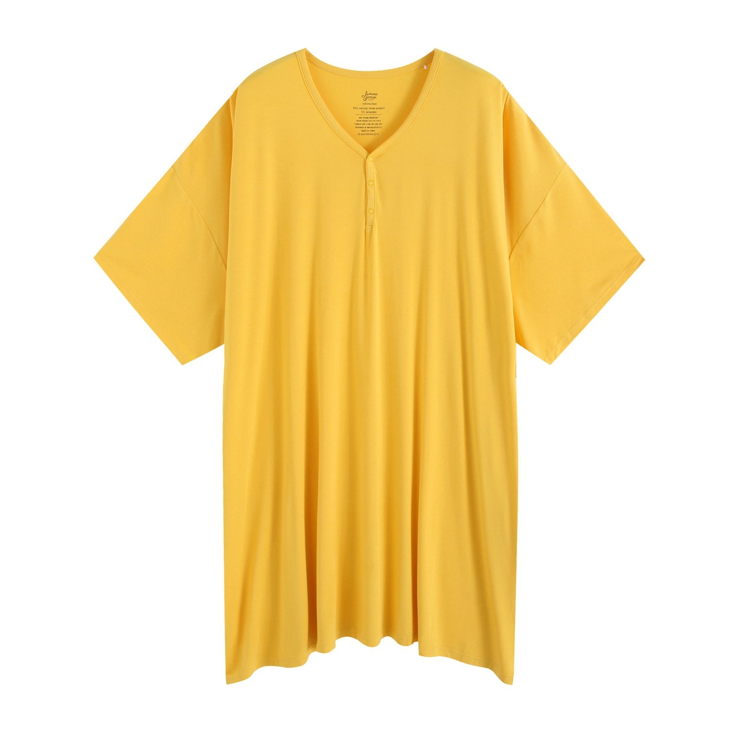 Suns and Roses Solid Women's Muumuu Lounge Tee (One size Fits XS - XXL) - Jammie Session