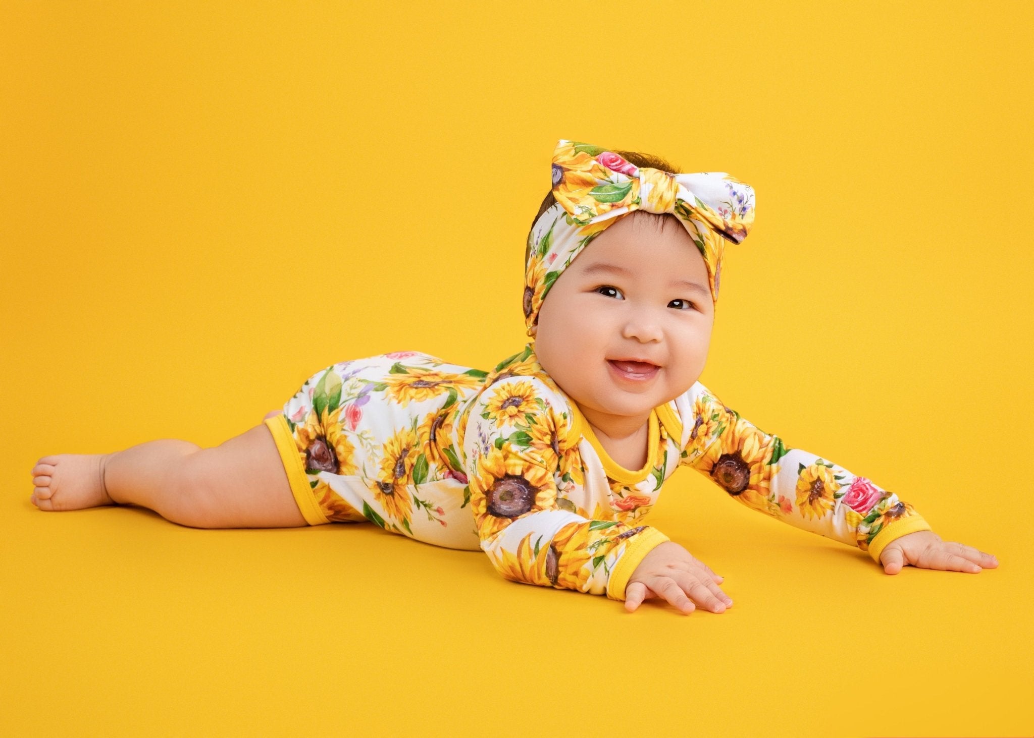 Suns and Roses (Sunflowers) Bodysuit - Jammie Session