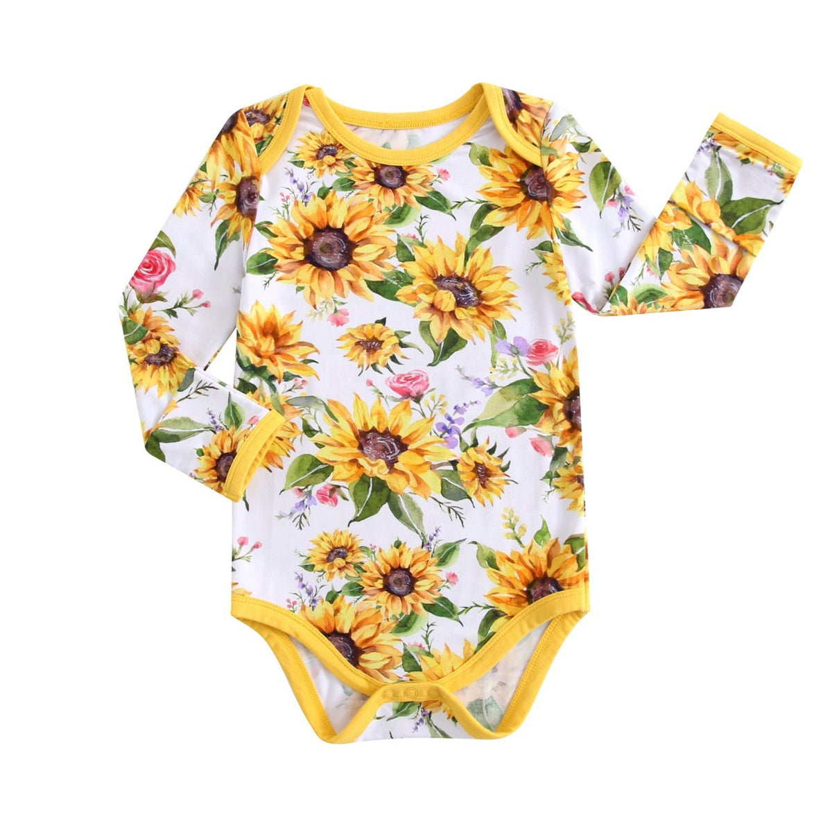 Suns and Roses (Sunflowers) Bodysuit - Jammie Session