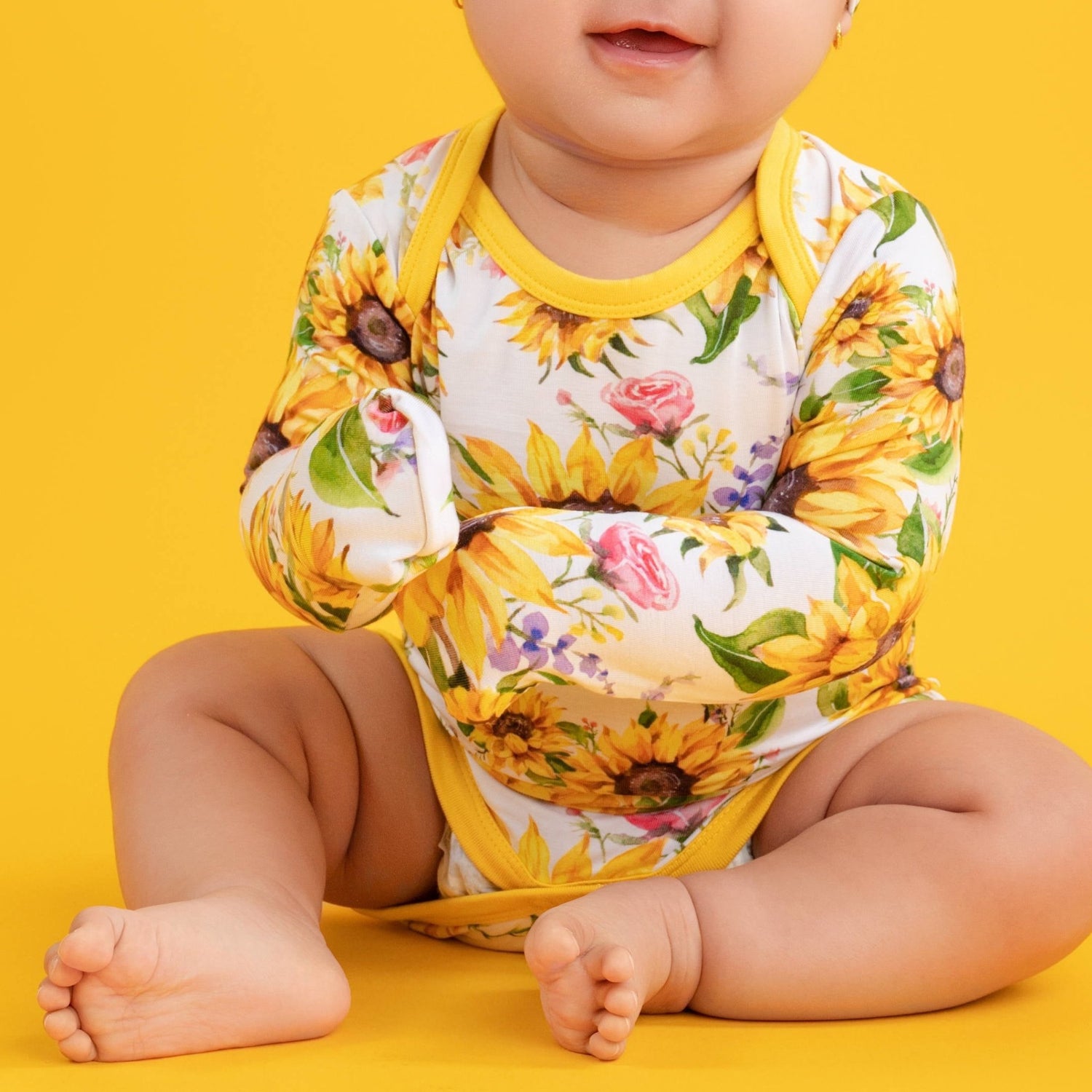 Suns and Roses (Sunflowers) Bodysuit - Jammie Session