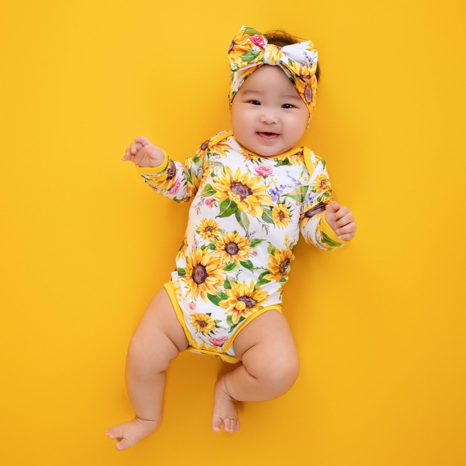 Suns and Roses (Sunflowers) Bodysuit - Jammie Session
