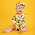 Load image into Gallery viewer, Suns and Roses (Sunflowers) Bodysuit - Jammie Session
