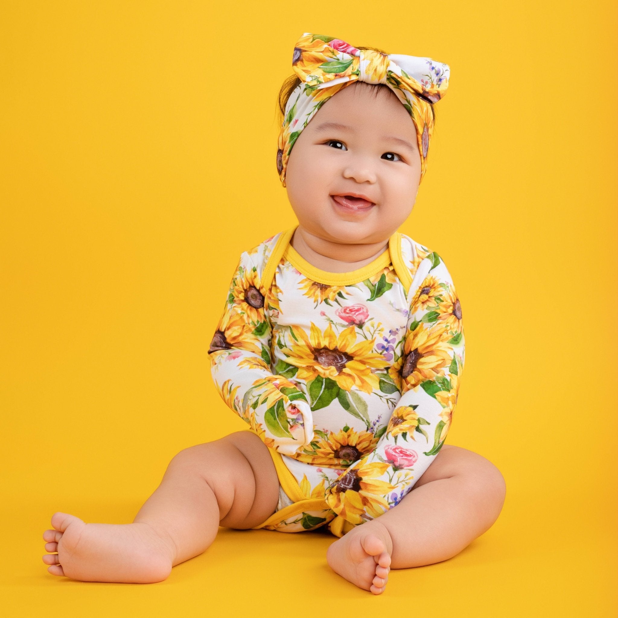 Suns and Roses (Sunflowers) Bodysuit - Jammie Session
