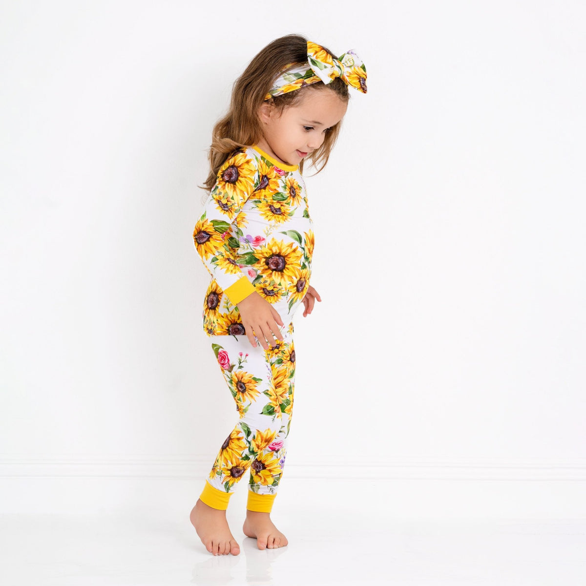 Suns and Roses (Sunflowers) Long Sleeve PJ's - Jammie Session