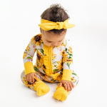 Suns and Roses (Sunflowers) Ruffle Romper - Jammie Session