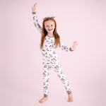 Tiny Tea Time Long Sleeve PJ's - Jammie Session