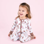 Tiny Tea Time Romper - Jammie Session