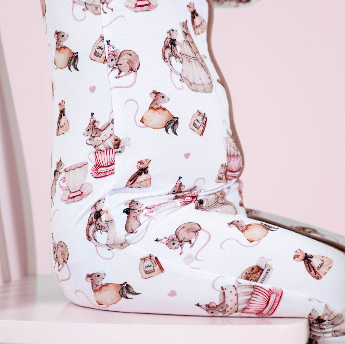 Tiny Tea Time Romper - Jammie Session