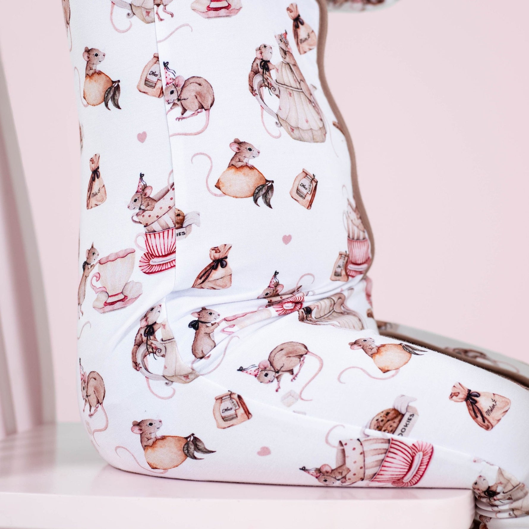 Tiny Tea Time Romper - Jammie Session