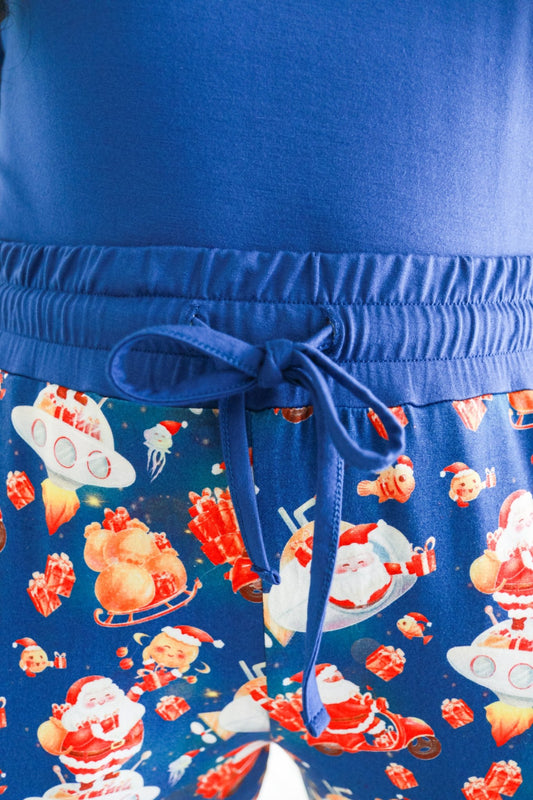 Tis the Sea - Sun (Santa) Women's Short Sleeve PJ Set BDLJ - Jammie Session