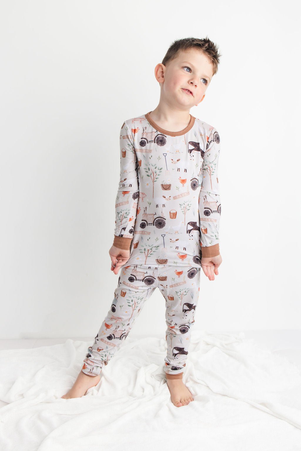 Tractor Ride (Farm) Long Sleeve PJ's BDLJ - Jammie Session