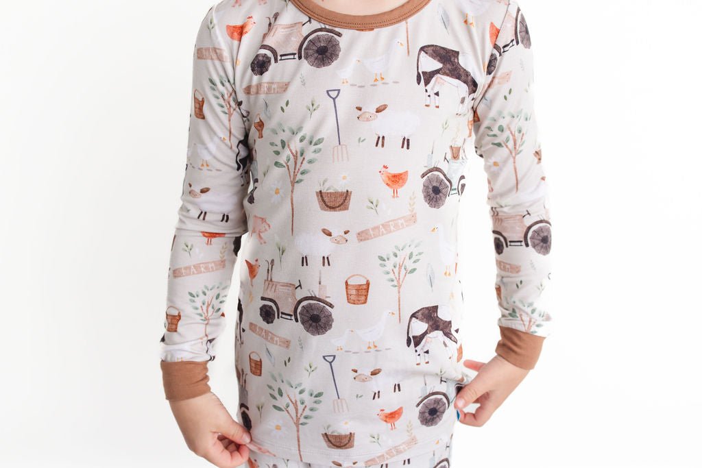 Tractor Ride (Farm) Long Sleeve PJ's BDLJ - Jammie Session