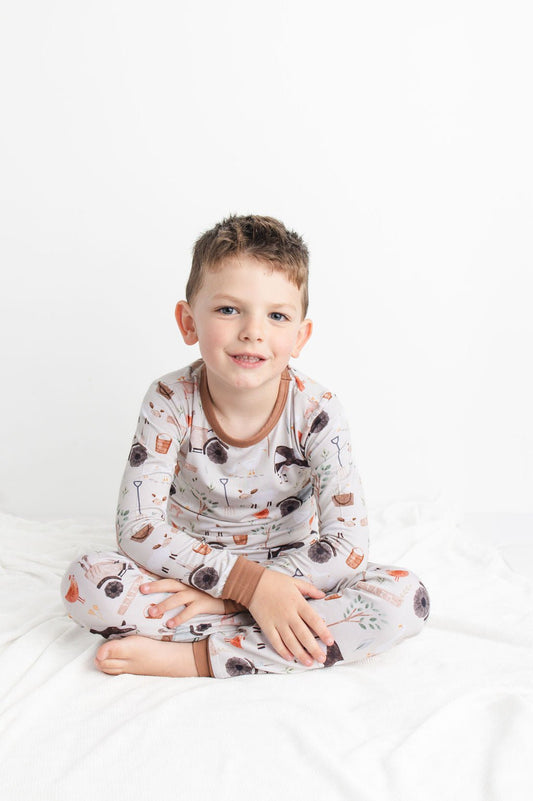 Tractor Ride (Farm) Long Sleeve PJ's BDLJ - Jammie Session