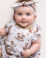 Vintage Voyage Bodysuit Twirl Dress - Jammie Session