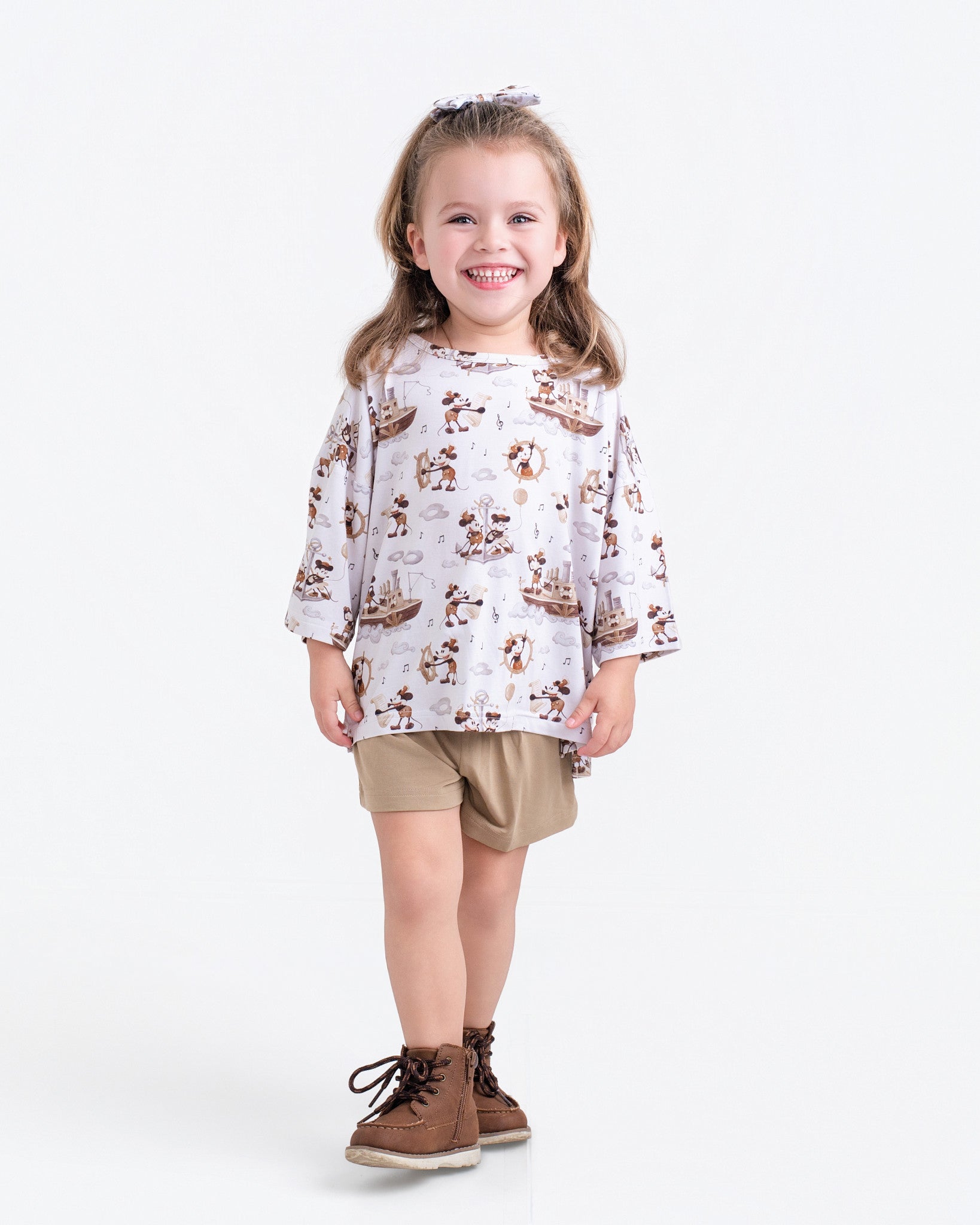 Vintage Voyage Comfy Cloud Short Set - Jammie Session