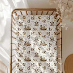 Vintage Voyage Crib Sheet - Jammie Session