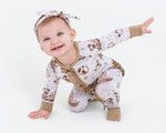 Vintage Voyage Ruffle Romper - Jammie Session